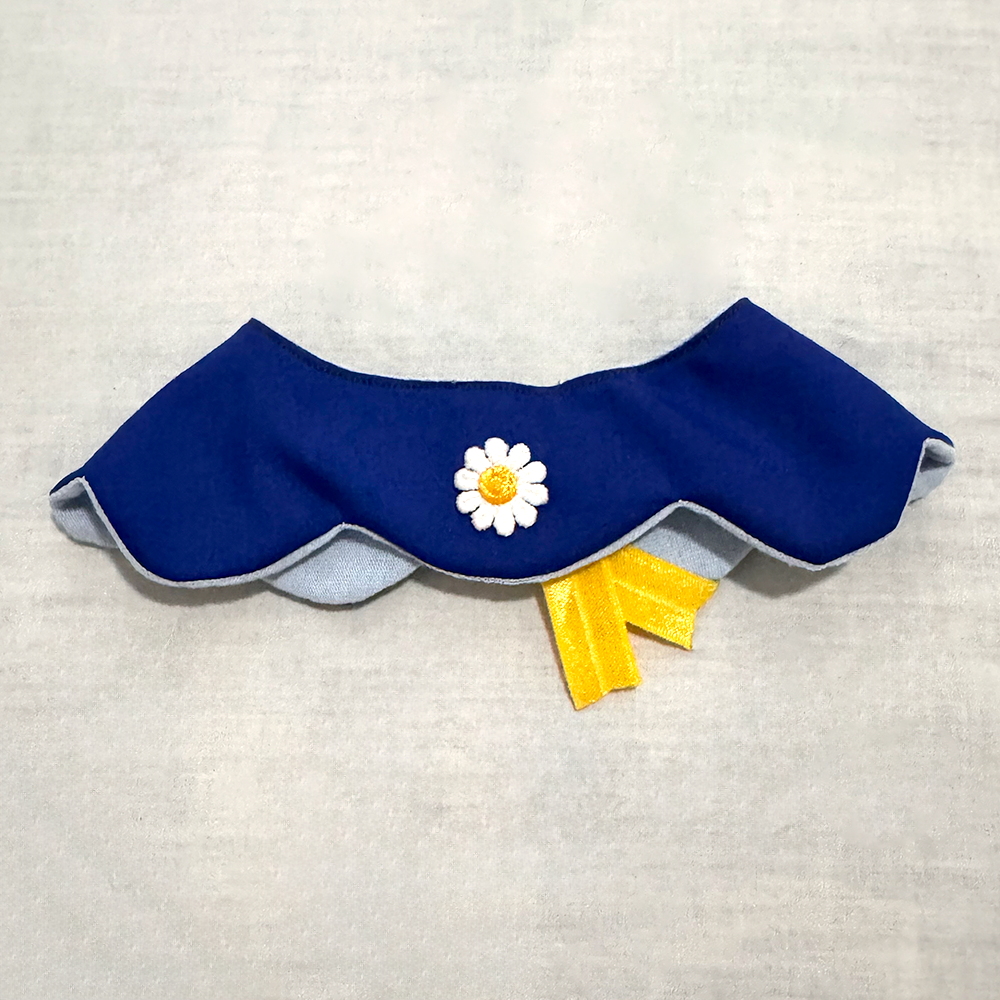 Collar Margarita Celeste