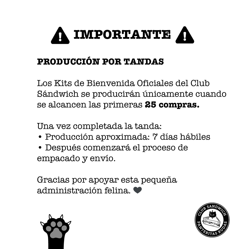 Kit de bienvenida