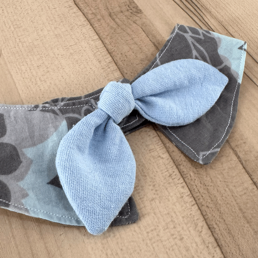 Collar Nubes y flores