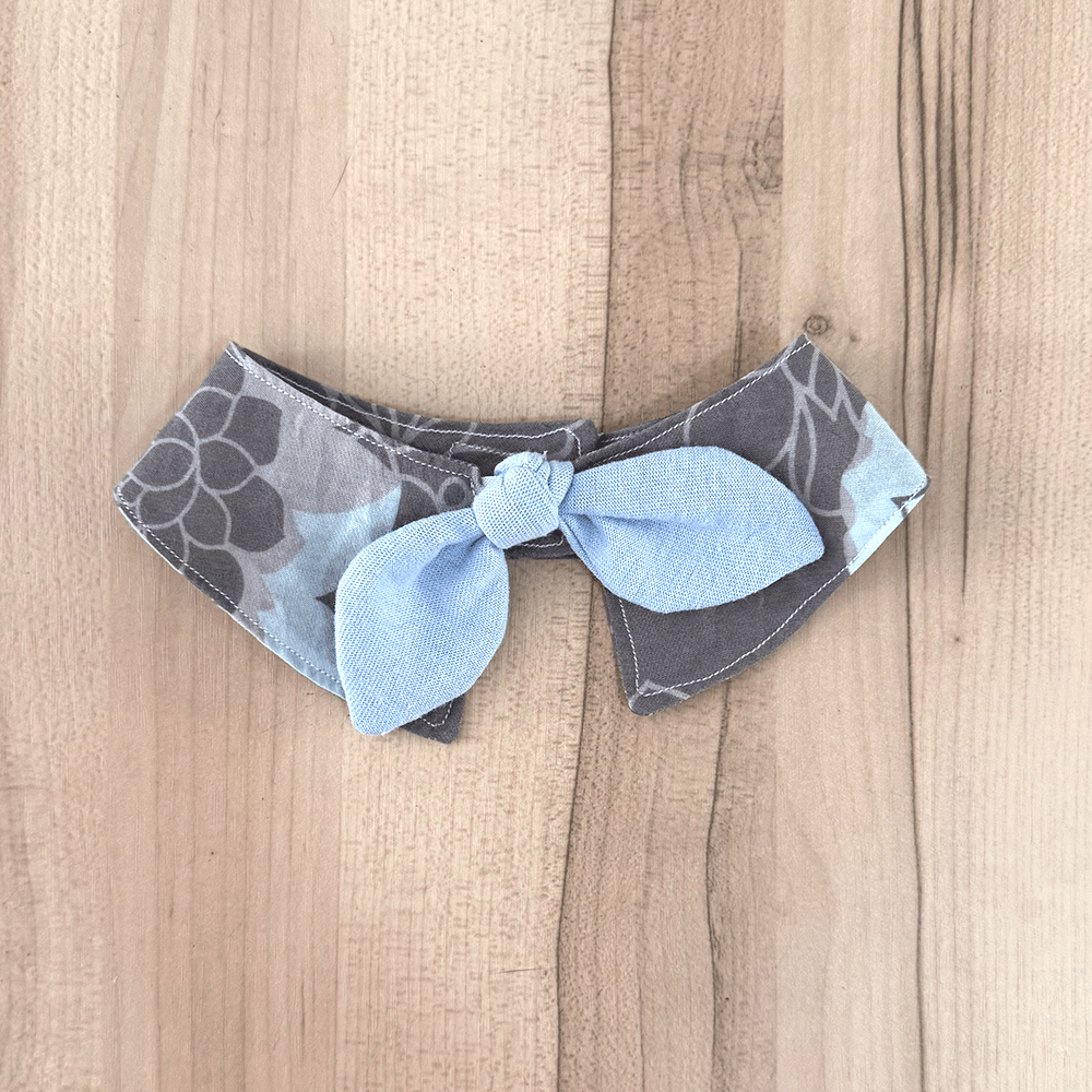 Collar Nubes y flores